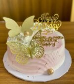 Butterfly Budget Cake
