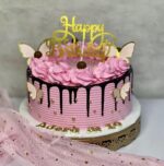Pink Budget Cake