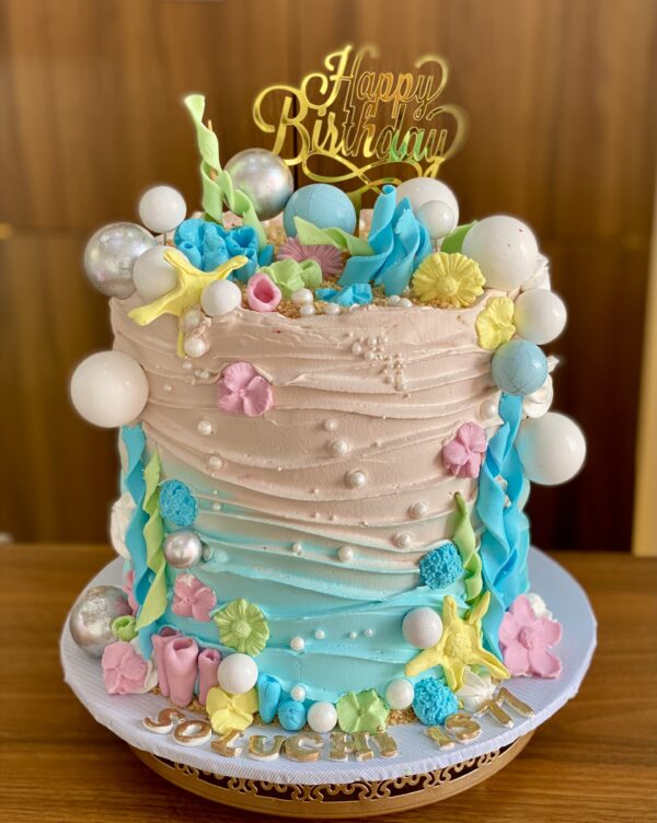 Sea-Themed Cake