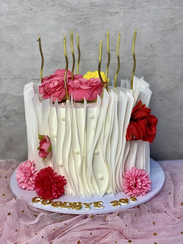 Whimsical Wafer Paper Cake