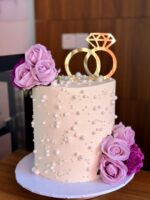 Chic Civil Wedding Cake
