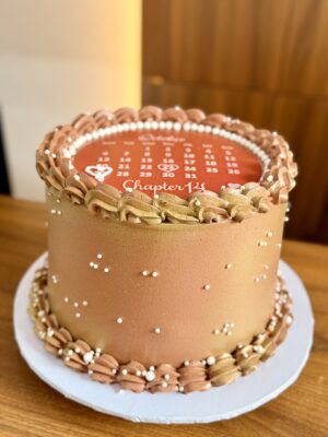 Cute Calendar Cake